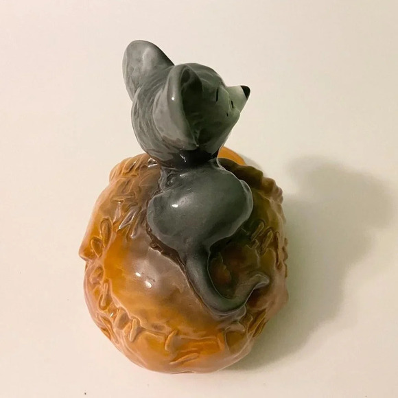 Vtg Goebel Mouse Slipper Bank Ceramic Germany 6 Inch Long Figurine  Missing Key - Picture 9 of 11